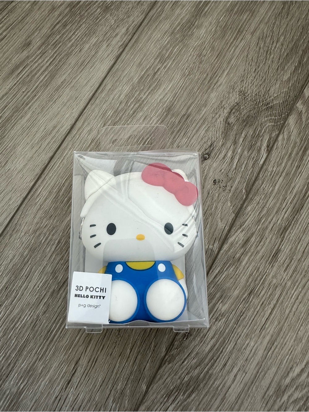 NWT Sanrio p+g design 3D POCHI Hello Kitty Silicone Coin Purse